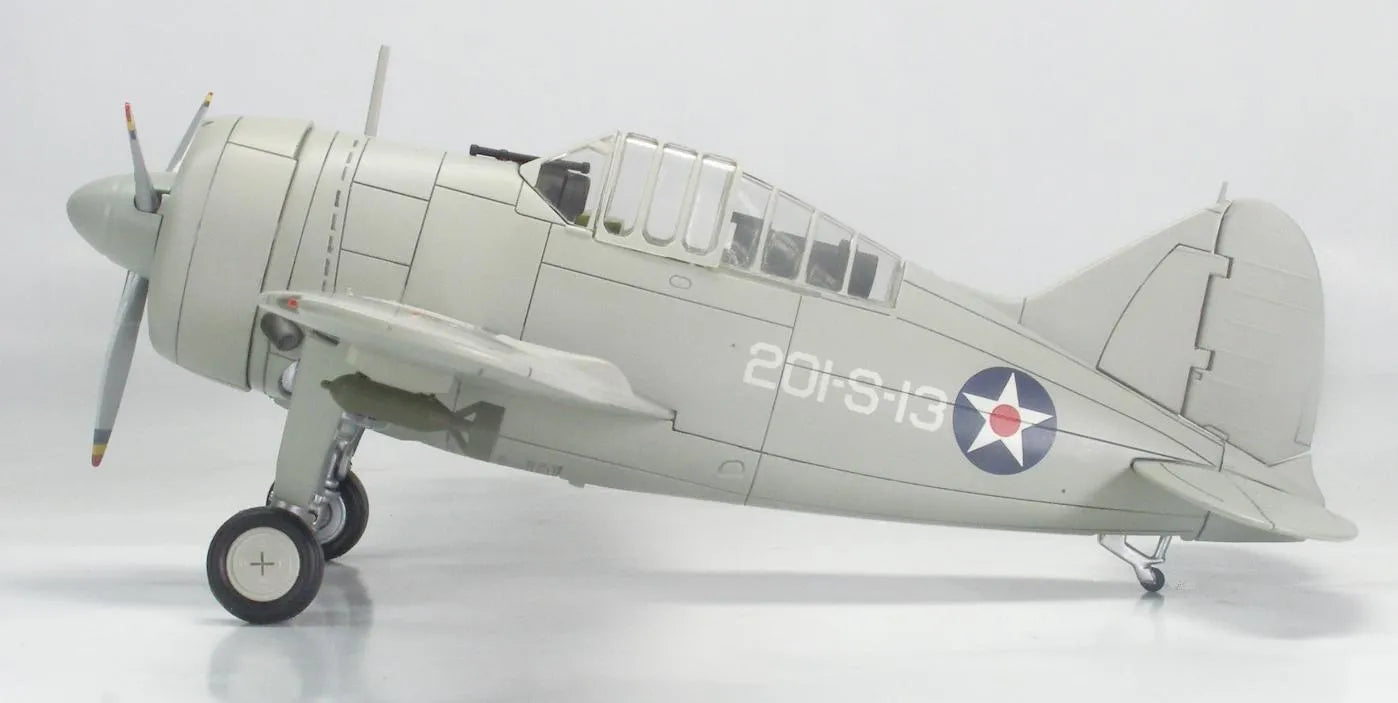 HOBBY MASTER USN BREWSTER F2-A2 BUFFALO VS-201
